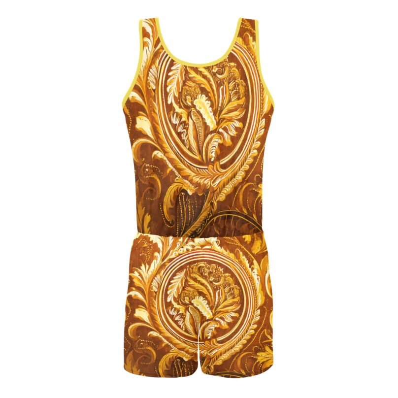 Bellabreed  Print Vest Short Jumpsuit (Sets 15) - Image 4