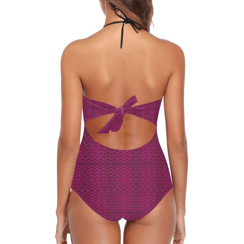 bellabreed Lace Band Embossing Swimsuit (S15) - Image 2