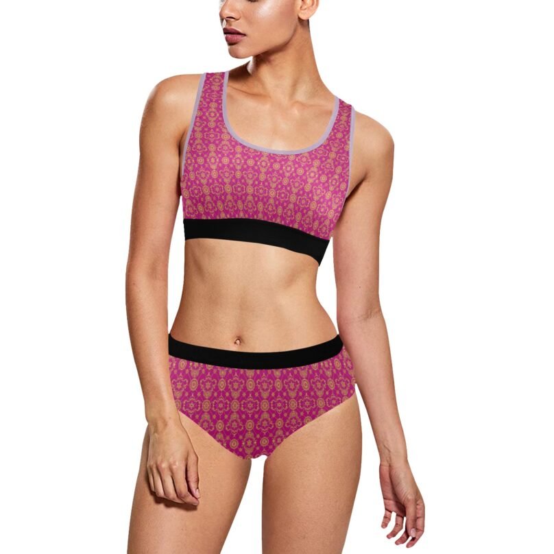 bellabreed Women's Sports Bra Yoga Set (Sets 13)