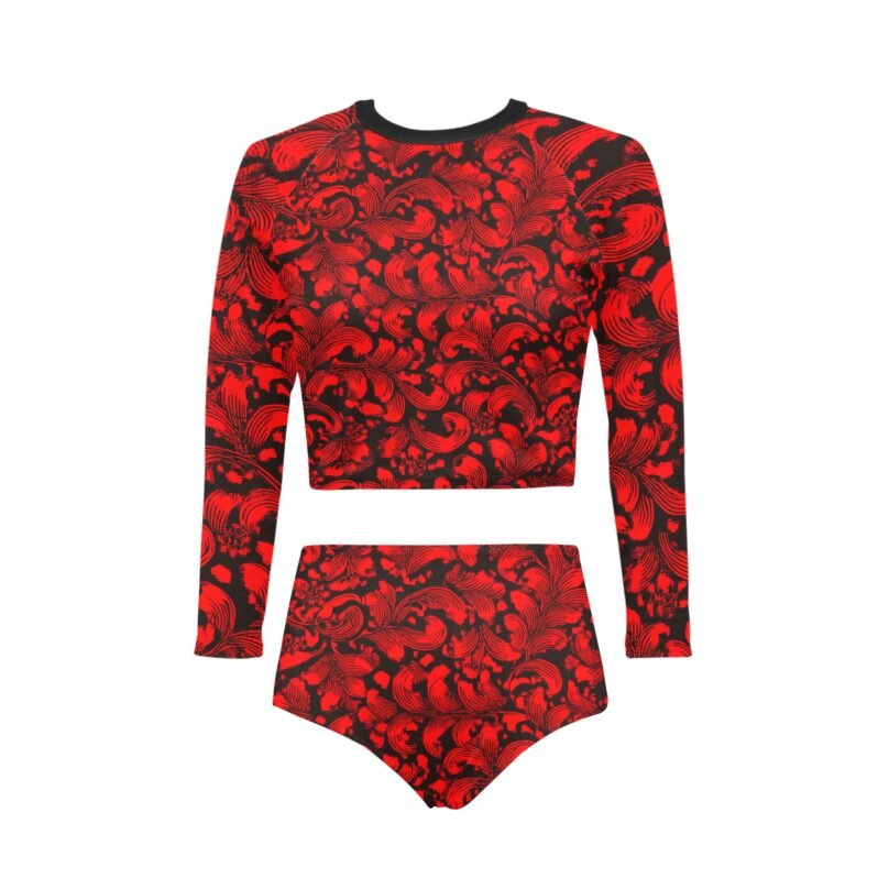 bellabreed  Women's Long Sleeve Bikini Set （S27） - Image 3