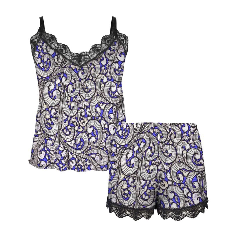 bellabreed  New 2025 Women's Lace Camisole Pajama Set - Image 3