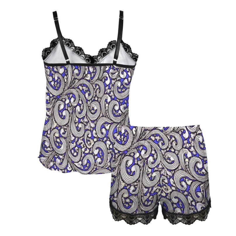 bellabreed  New 2025 Women's Lace Camisole Pajama Set - Image 4