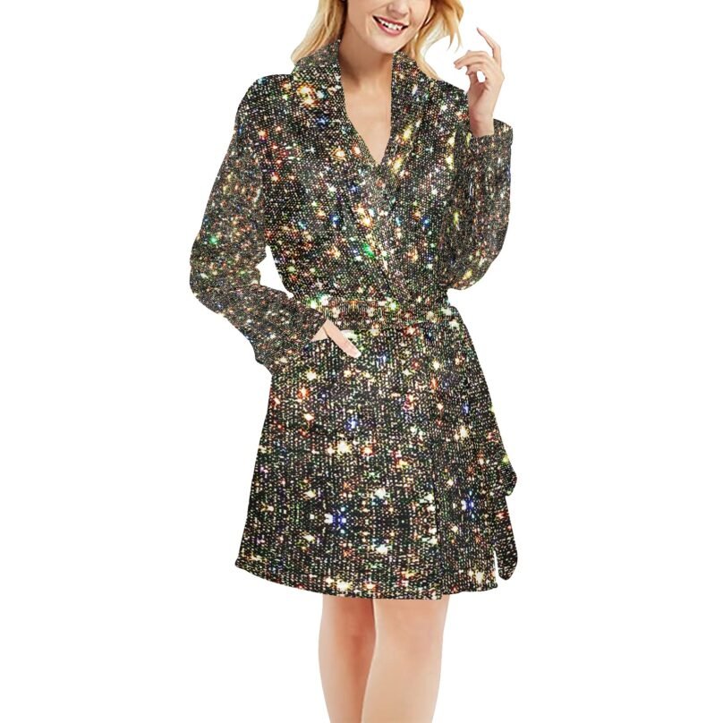 bellabreed  Women's All Over Print Night Robe