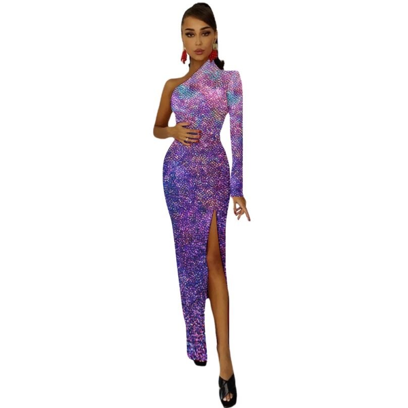 Bellabreed Half Sleeve Slit Dress - Image 4