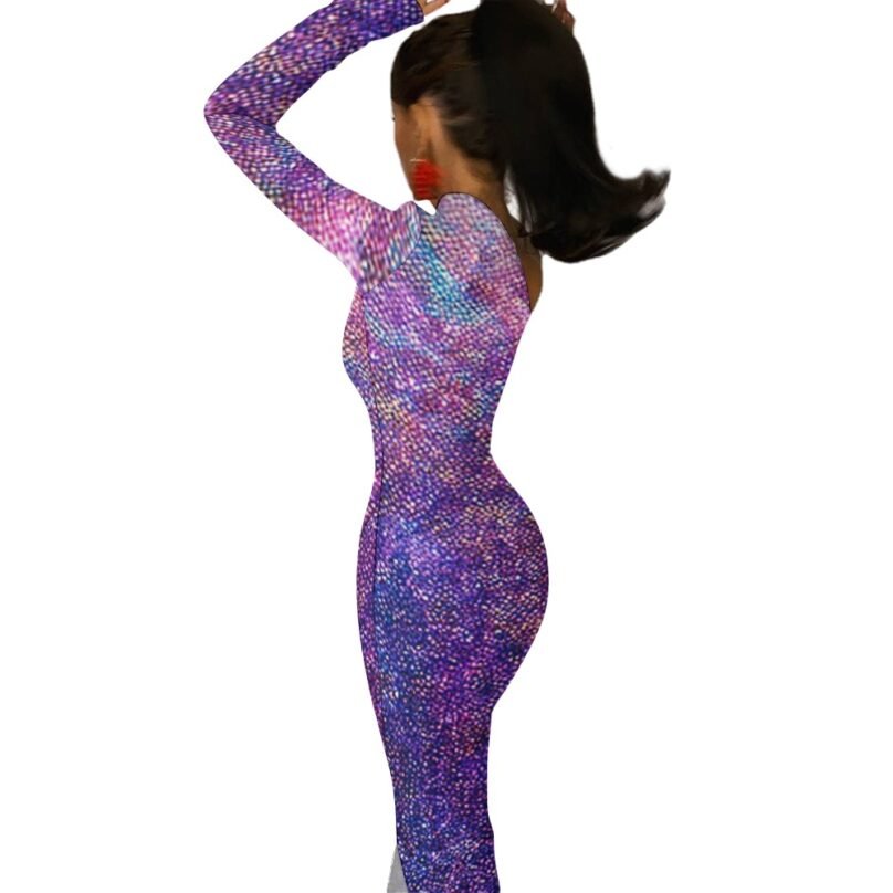 Bellabreed Half Sleeve Slit Dress - Image 2