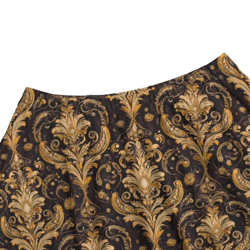 Bellabreed Print  Women's Bazyrey Skirts With pocket - Image 3