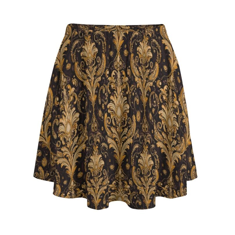 Bellabreed Print  Women's Bazyrey Skirts With pocket