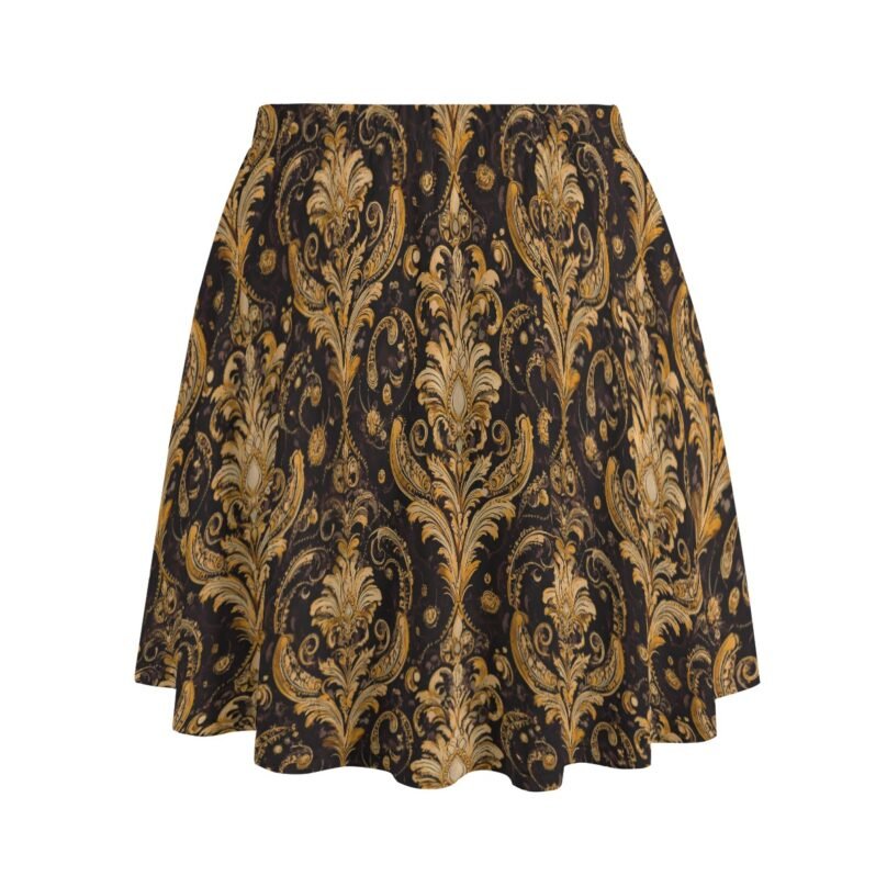 Bellabreed Print  Women's Bazyrey Skirts With pocket - Image 2
