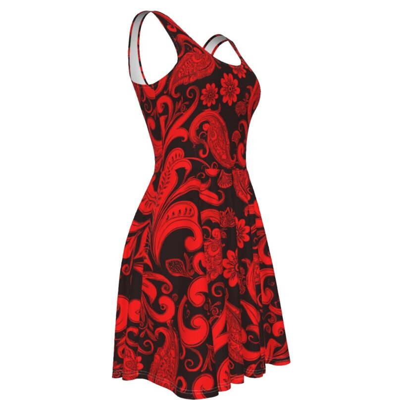 fullbreedcustom Print Women's Tank Vest Dress - Image 3