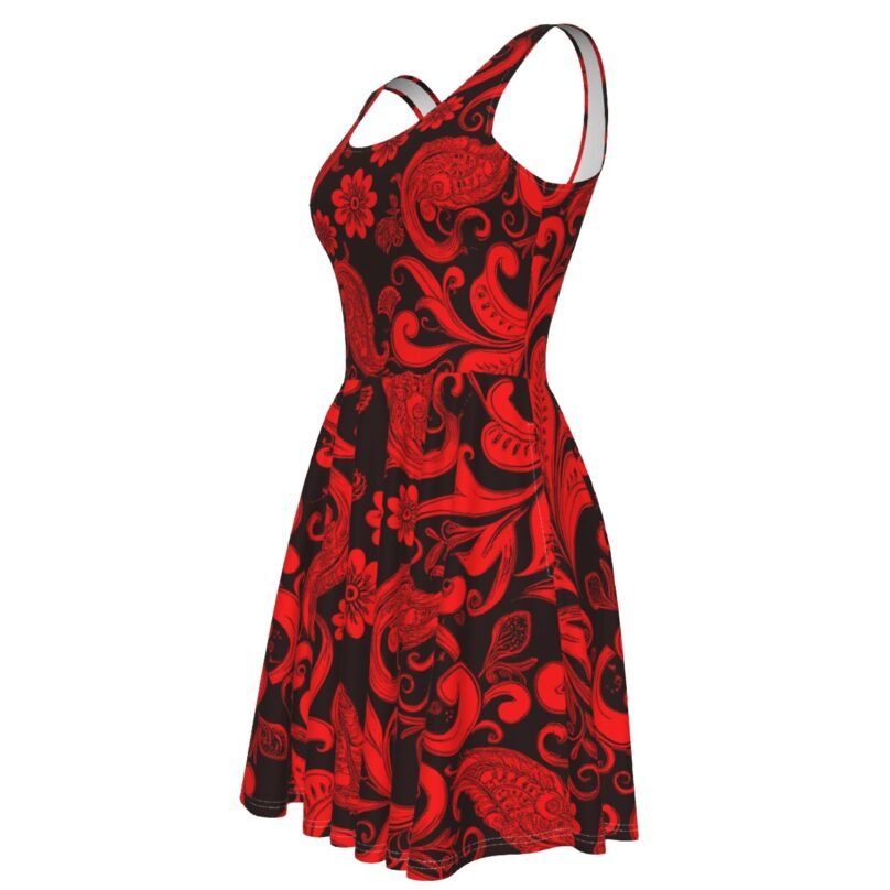 fullbreedcustom Print Women's Tank Vest Dress - Image 4