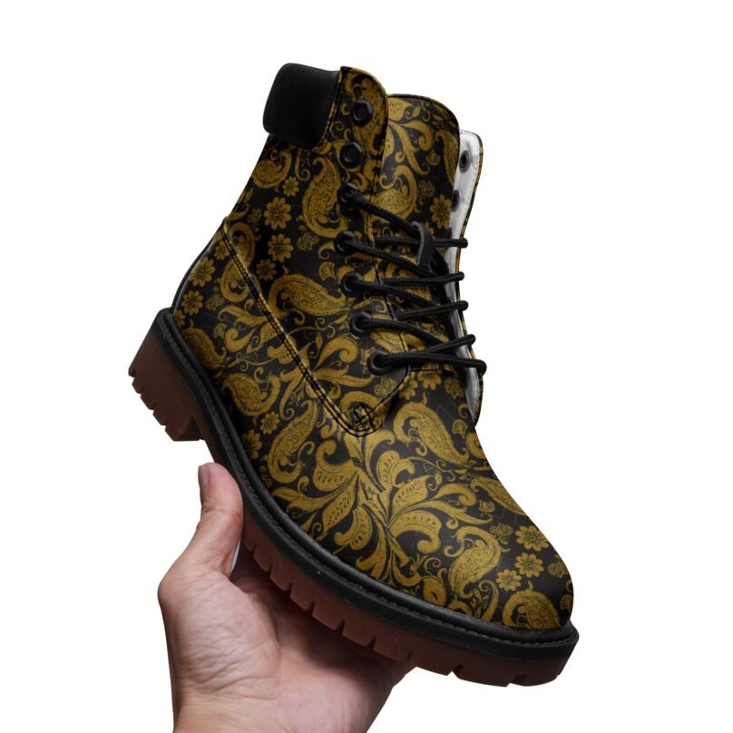 Premium Lightweight Microfiber Leather Chukka Boots - Image 2