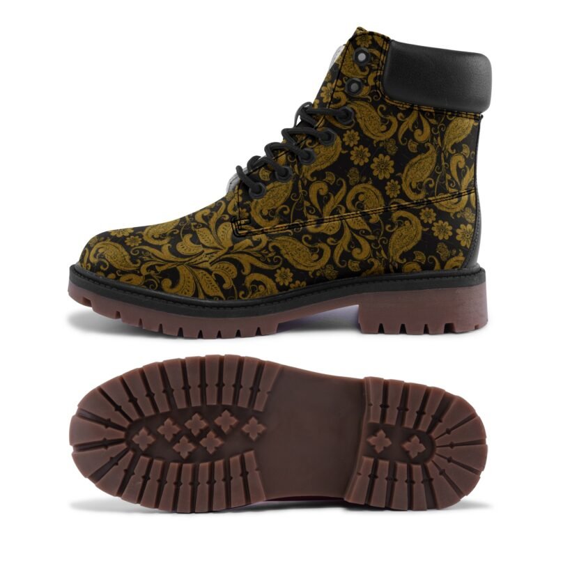 Premium Lightweight Microfiber Leather Chukka Boots - Image 4