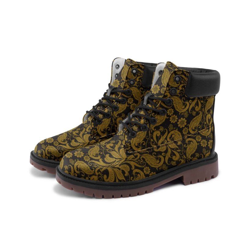 Premium Lightweight Microfiber Leather Chukka Boots - Image 5